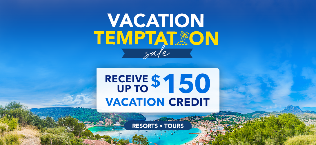 Travel Deals / Vacation Temptation Sale